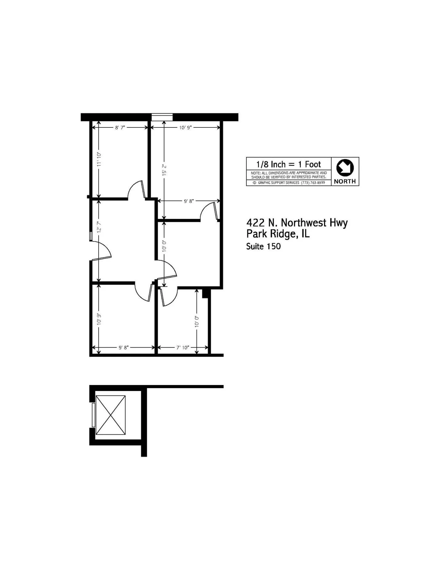 Photo 1 of 422 N Northwest Hwy, Park Ridge, IL 60068