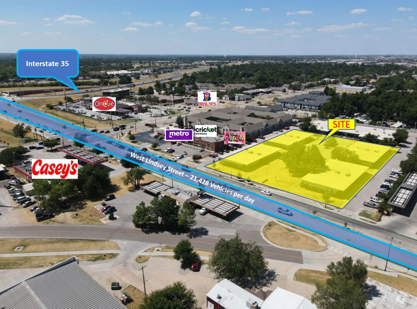 Photo 2 of 2215 -2241 W Lindsey Street, Norman, OK 73069