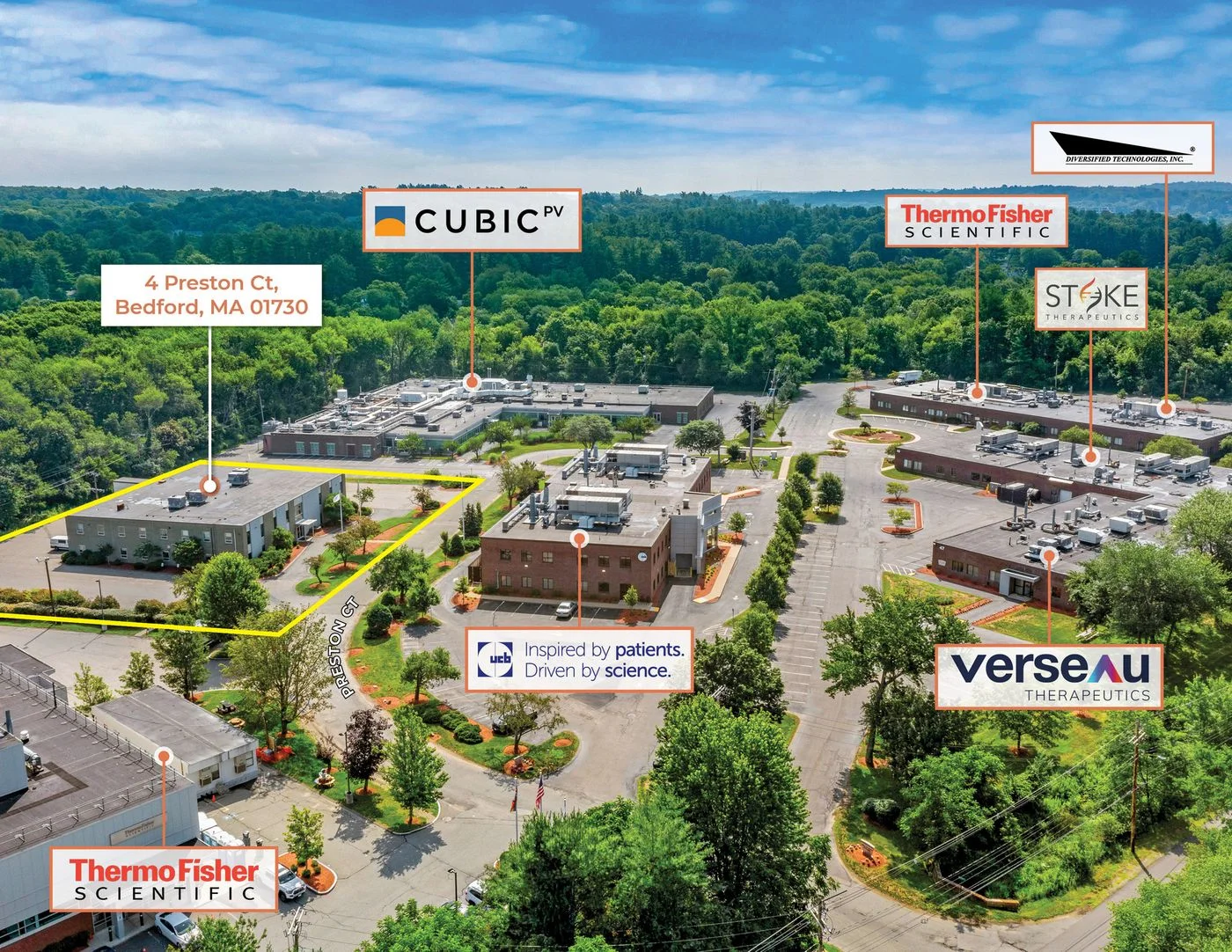 Photo 2 of 4 Preston Ct, Bedford, MA 01730