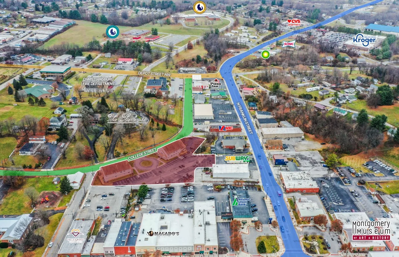 Photo 2 of 90 College St, Christiansburg, VA 24073