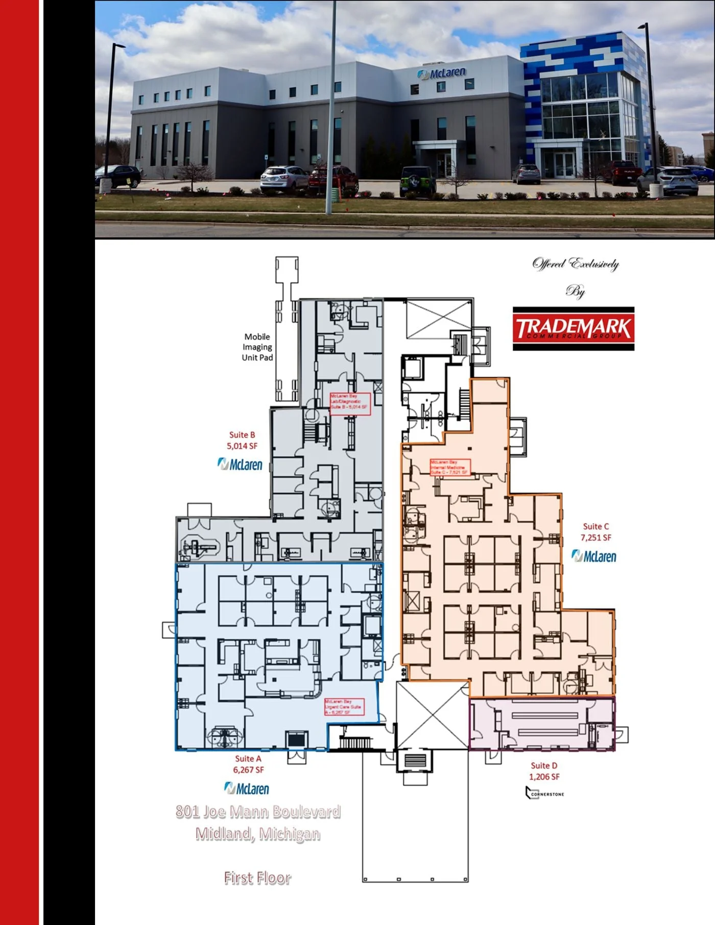 Photo 1 of 801 Joe Mann Blvd, Suite C, Midland, MI 48642