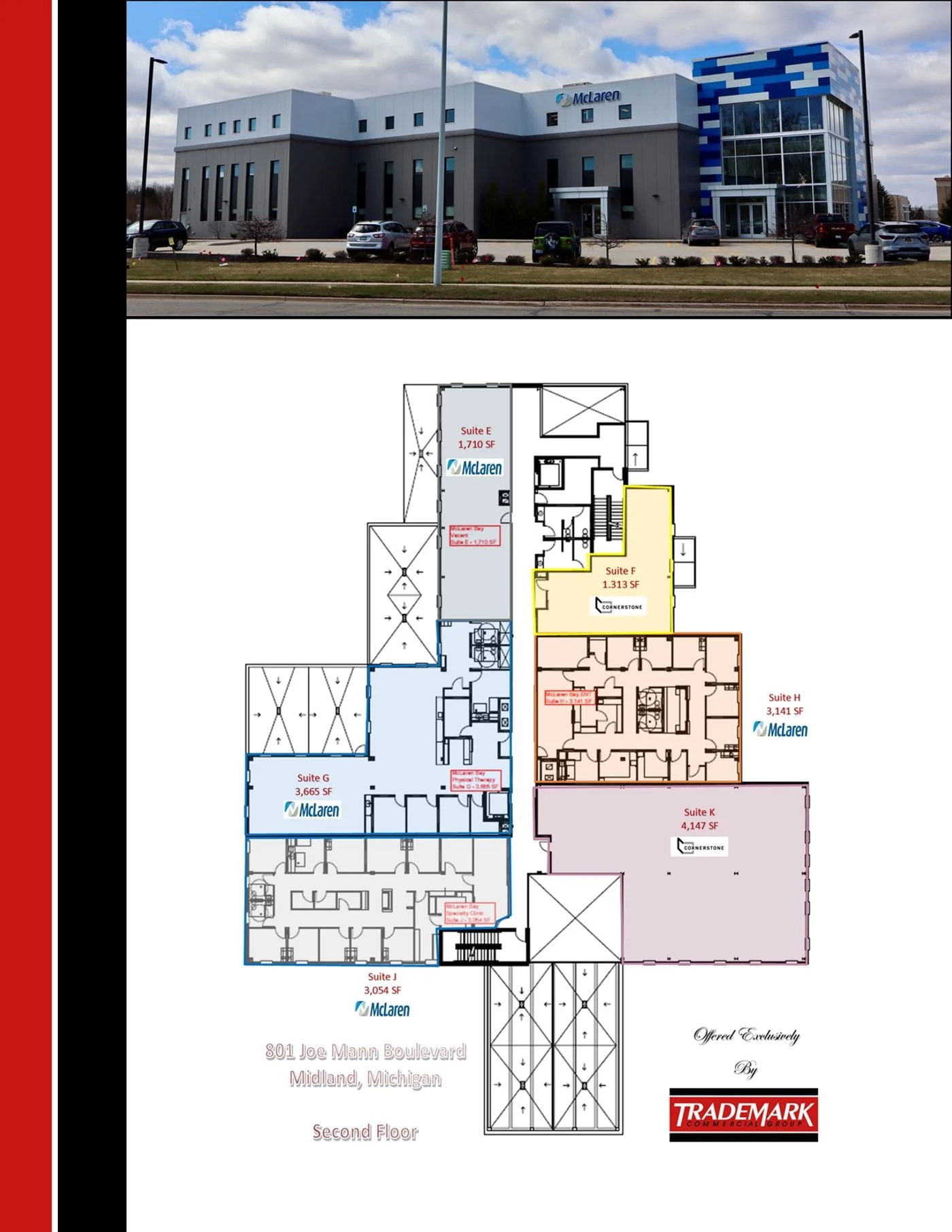 Photo 1 of 801 Joe Mann Blvd, Suite E, Midland, MI 48642