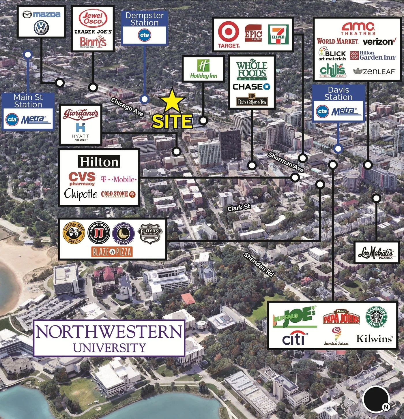 Photo 3 of 1316-1322 Sherman Ave, Evanston, IL 60201