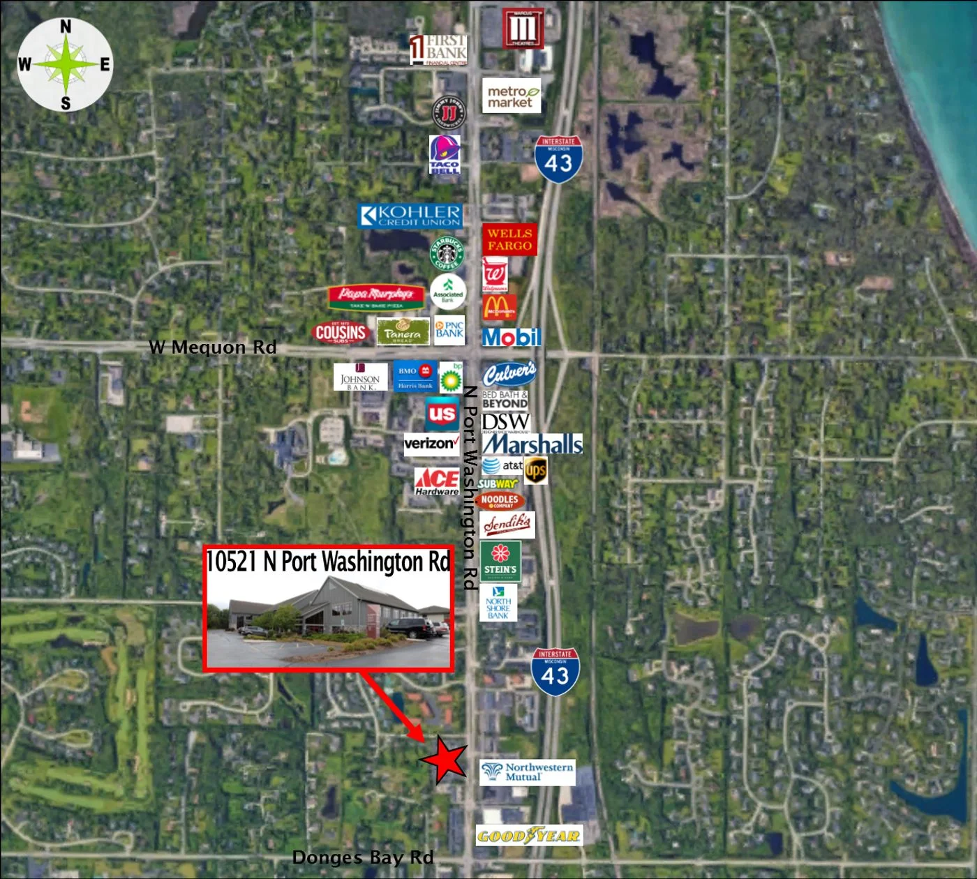 Photo-2 of 10521 N Port Washington Rd, Mequon, WI 53092