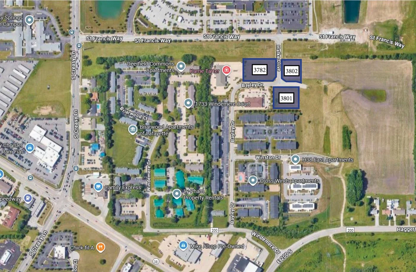 Photo 2 of 3782, 3802, 3801 Bayley Dr, Lafayette, IN 47905