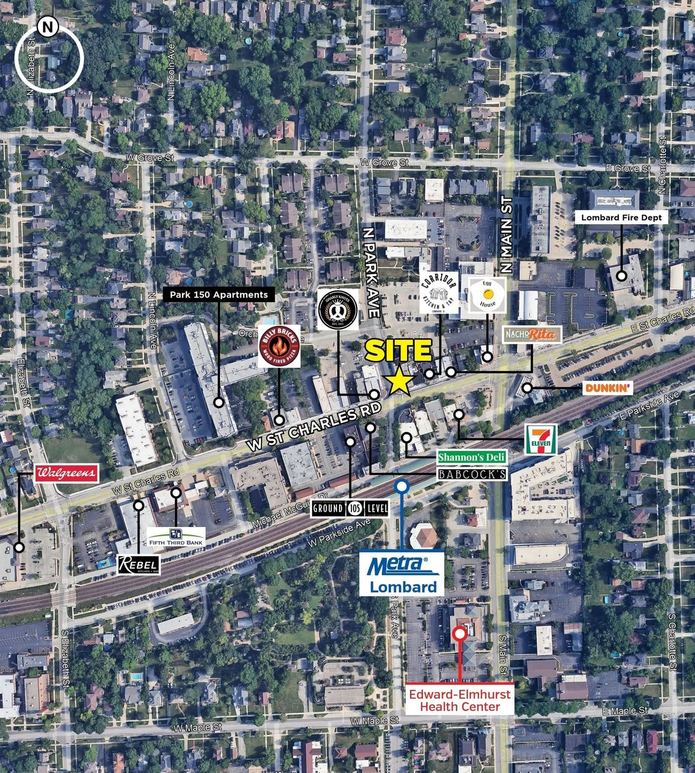 Photo 3 of 22-26 W St. Charles Rd, Lombard, IL 60148